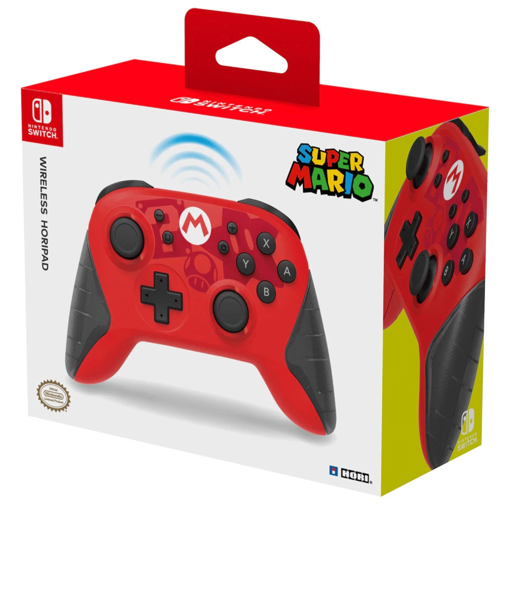 HORI - Nintendo Switch Horipad Wireless Controller Super Mario Edition V2