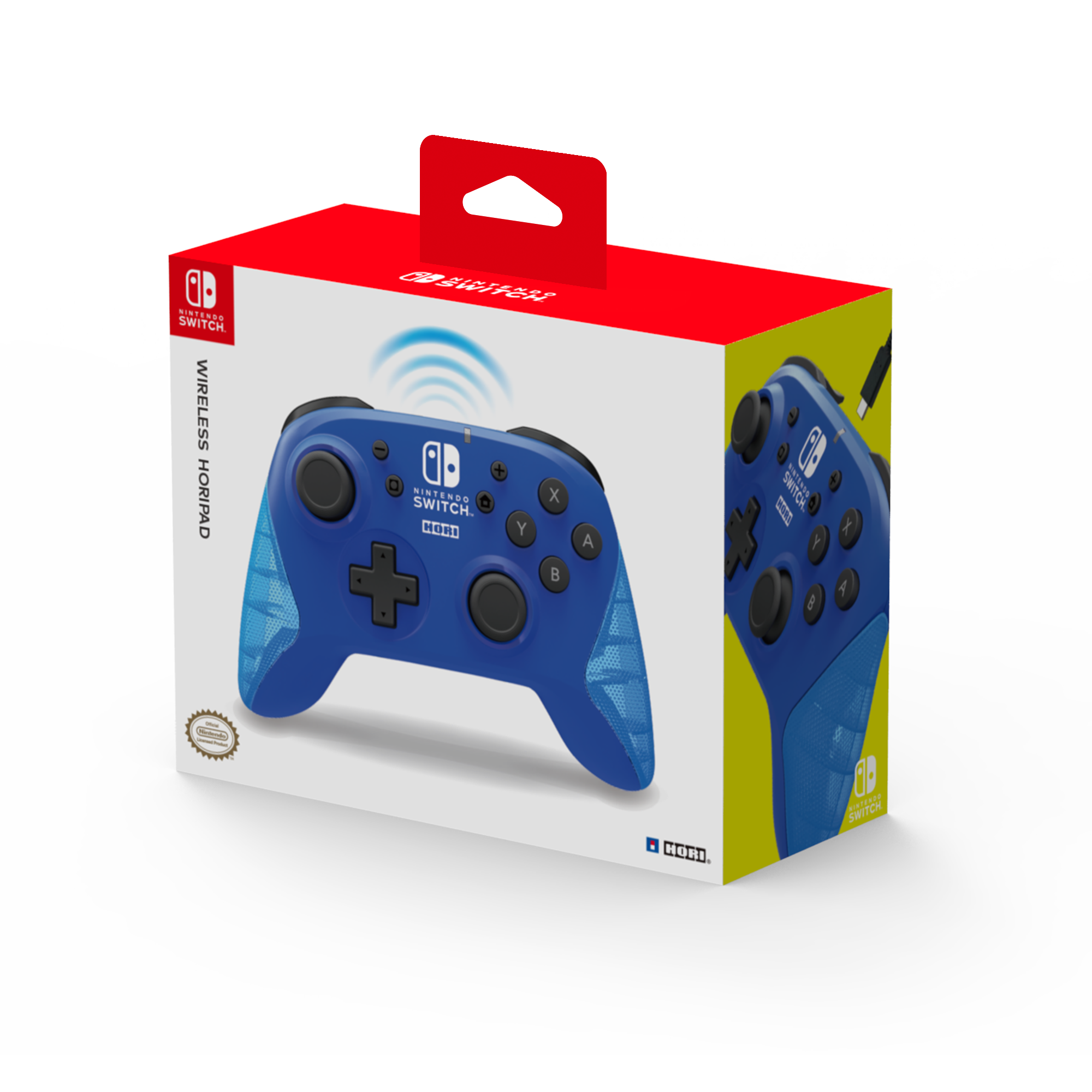 HORI - Nintendo Switch Horipad Wireless Controller Blue
