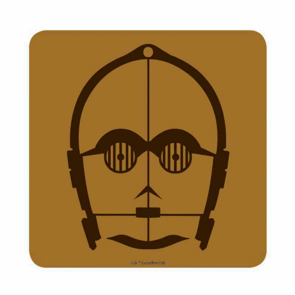 Star Wars - C3PO Single Coaster - flash vidéo