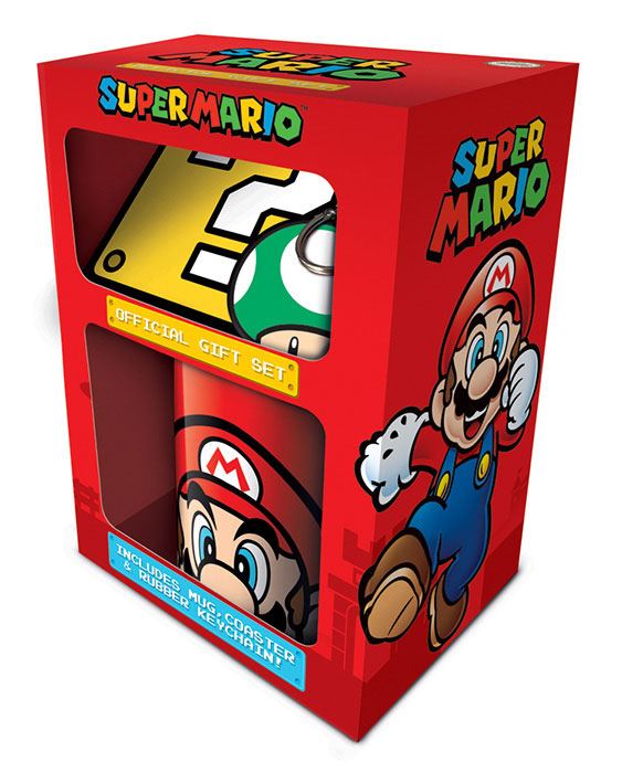 Super Mario - Gift Box & Mug Mario - flash vidéo