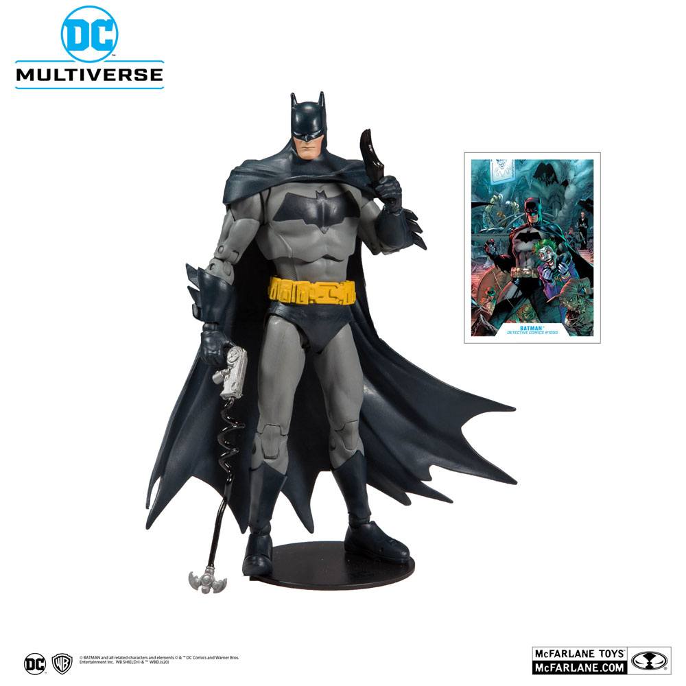 DC Rebirth - Modern Batman Detective Comics #1000 Action Figure 18cm - flash vidéo