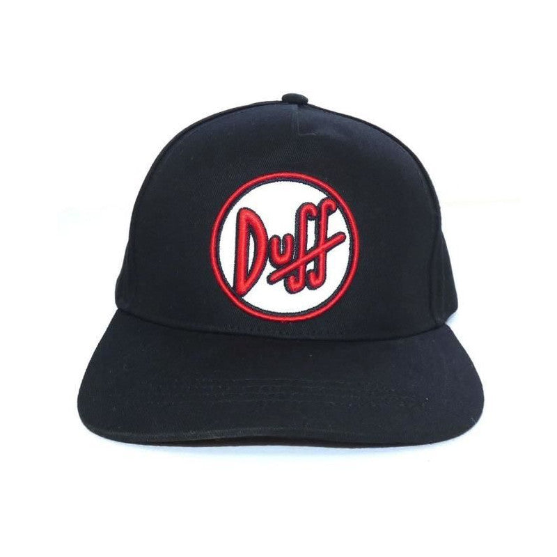 Les Simpson - Casquette de Baseball Noire Logo de Duff - flash vidéo