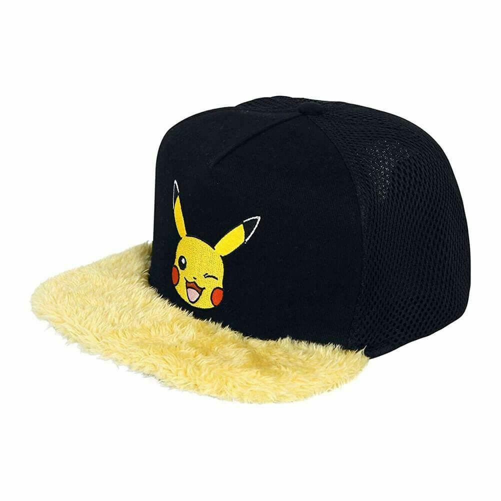 Nintendo - Casquette Noire et Jaune Pokémon Pikachu - flash vidéo