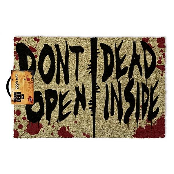 The Walking Dead - Tapis de porte Don't Open Dead Inside - flash vidéo