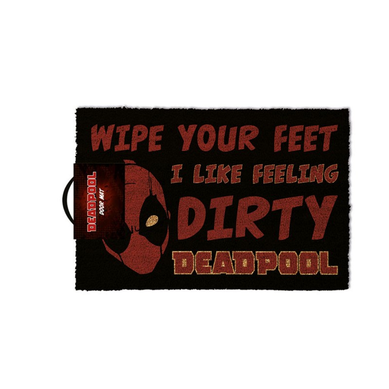 Marvel - Tapis de porte Dirty Deadpool - flash vidéo