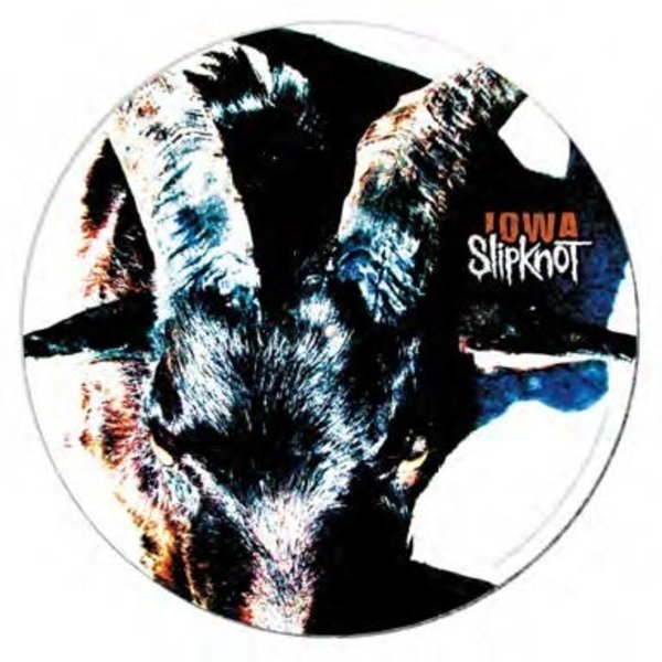 Slipknot - Feutrine pour tourne-disque Album Iowa 30cm - flash vidéo