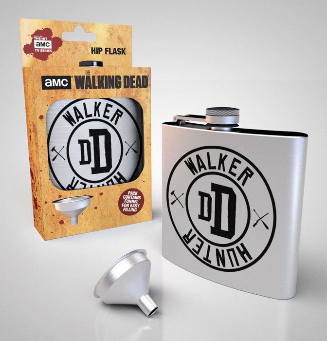 The Walking Dead - Walker Hunter Hip Flask - flash vidéo