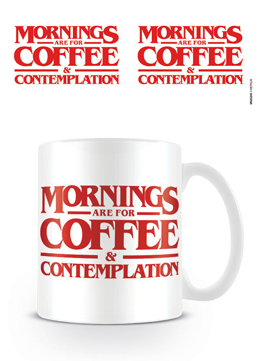 Stranger Things - Coffee and Contemplation Mug - flash vidéo