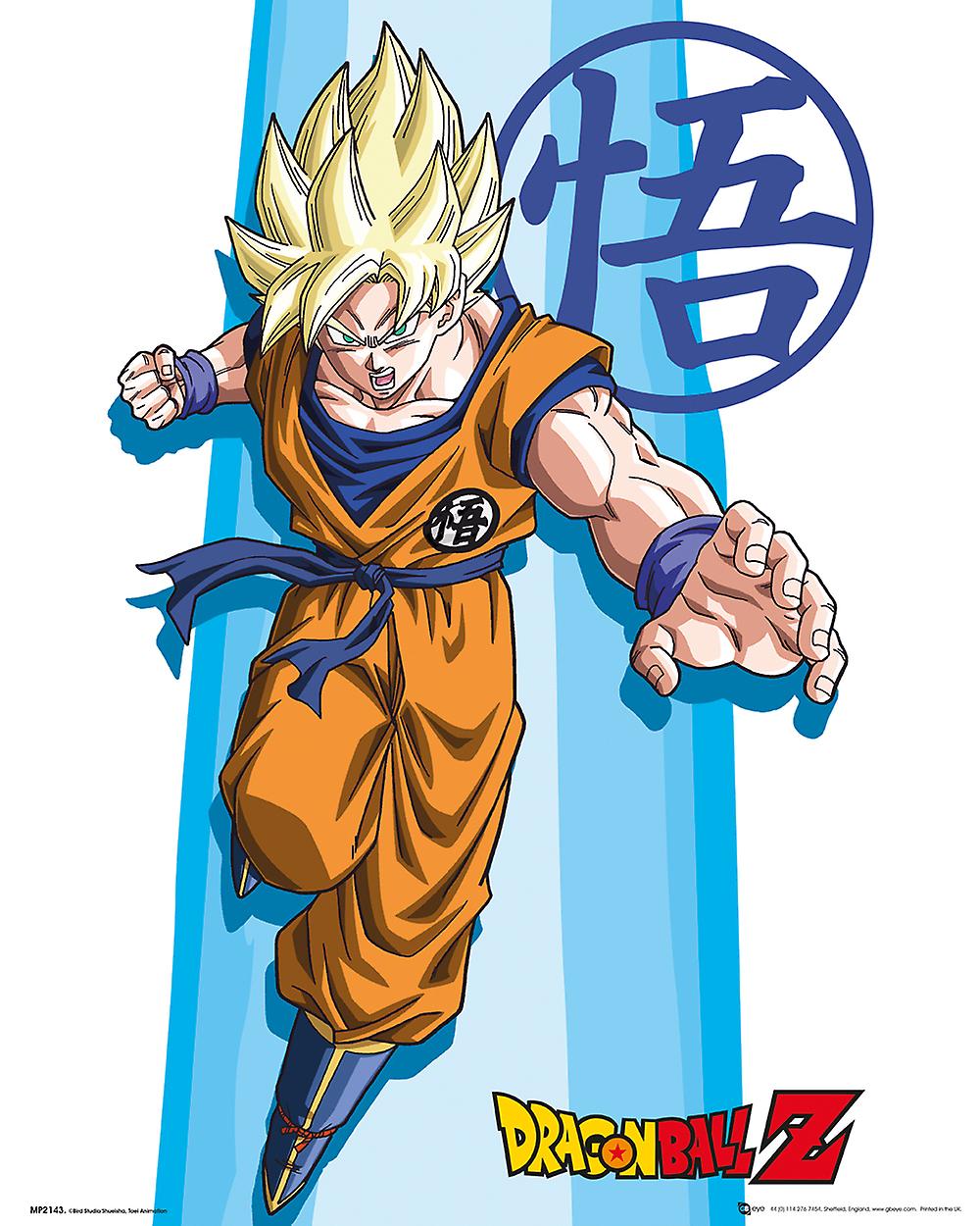Dragon Ball Z SS Goku - Mini Poster - flash vidéo