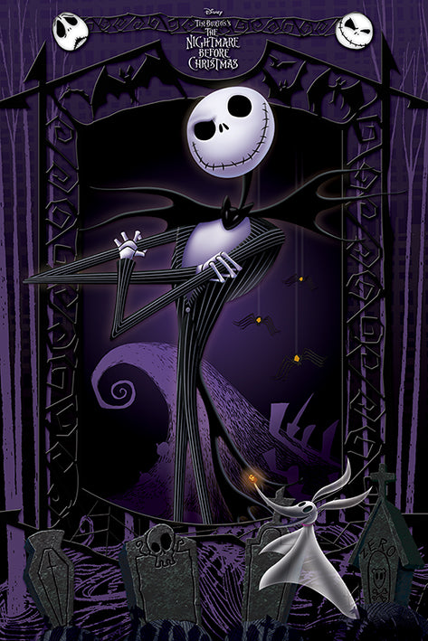 The Nightmare Before Christmas - It's Jack Maxi Poster - flash vidéo