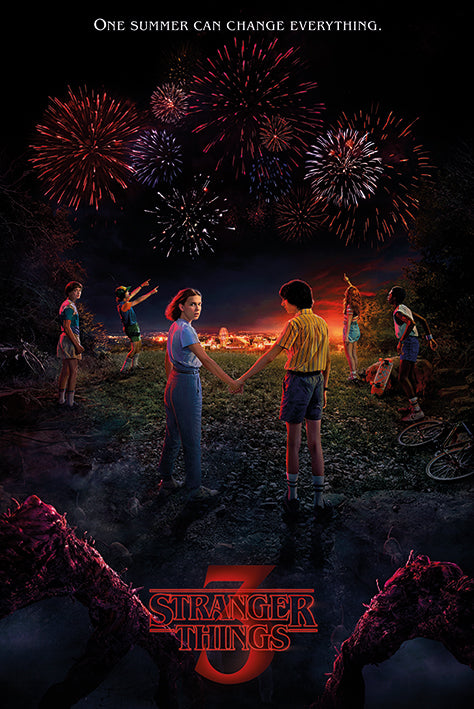 Stranger Things (One Summer) - Maxi Poster - flash vidéo