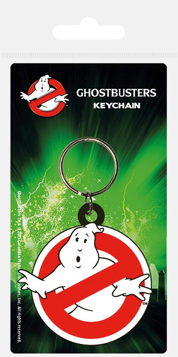 Ghostbusters - Logo Rubber Keychain - flash vidéo