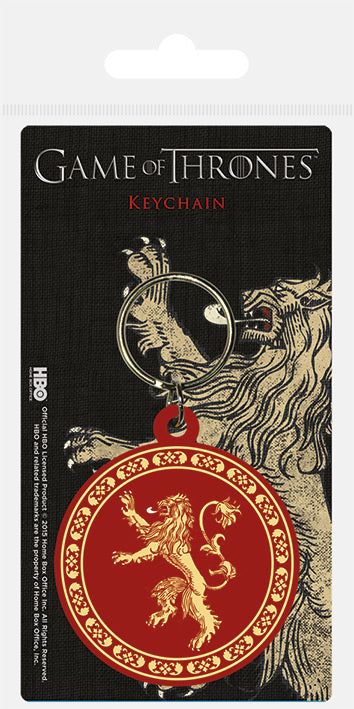 Game of Thrones - Lannister Rubber Keychain - flash vidéo