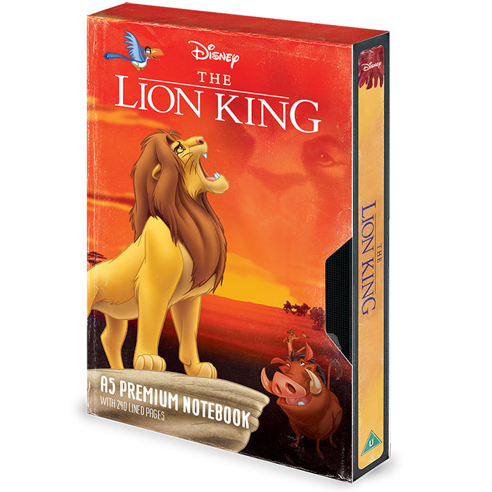 Disney -The Lion King VHS A5 Premium Notebook