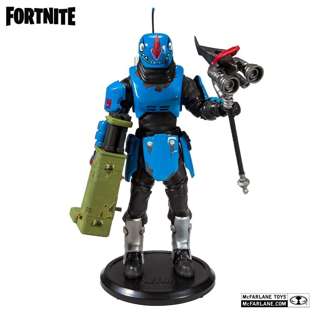 Fortnite - Rhino Mode Bête WV13 Figurine Deluxe 18cm - flash vidéo