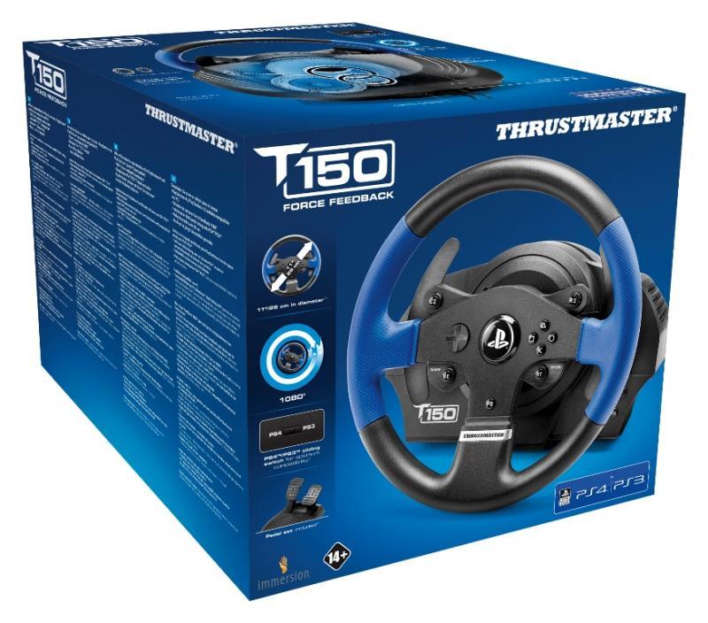 Thrustmaster T150 RS Force Feedback Racing Wheel pour PS5, PS4 et PC