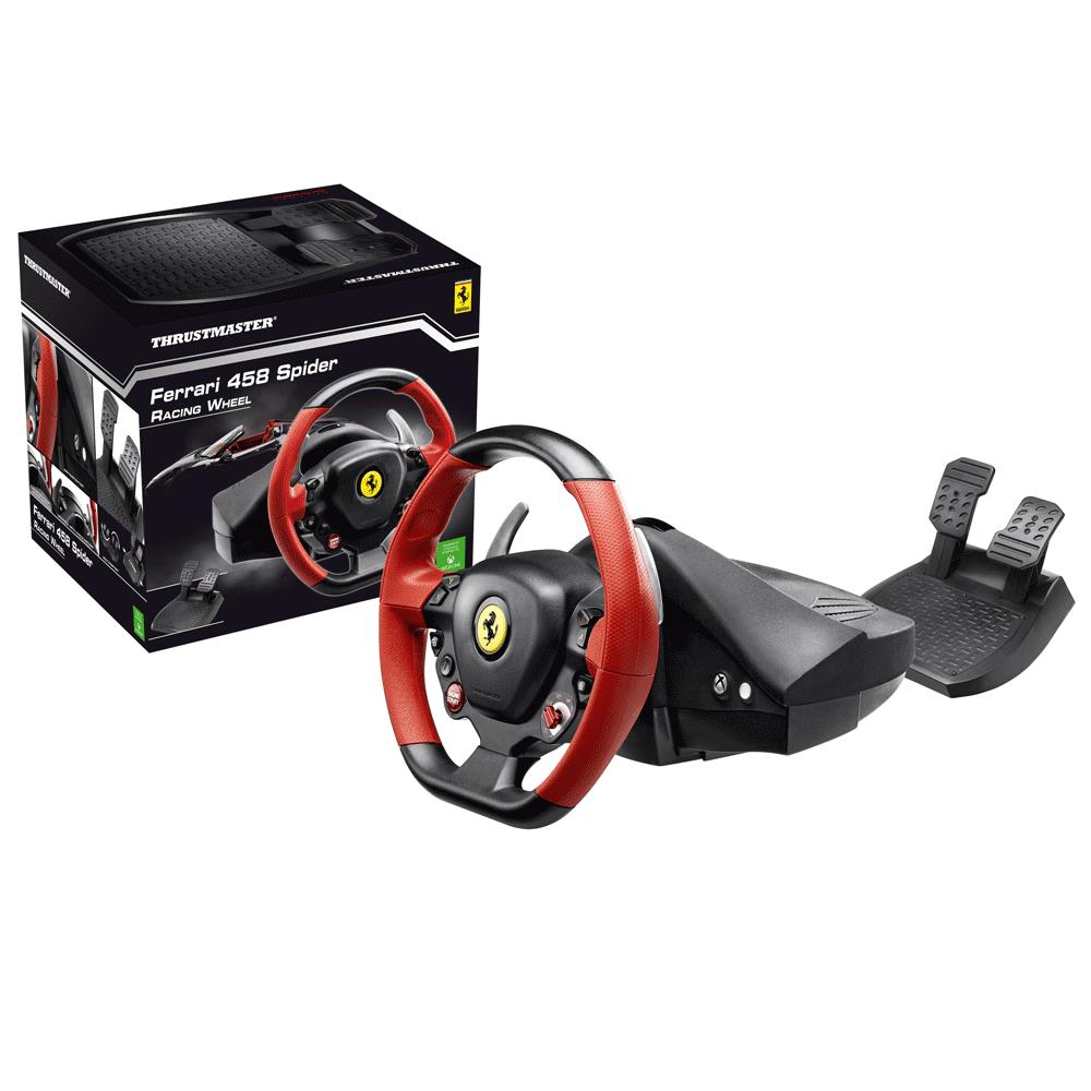 Thrustmaster Ferrari 458 Spider Racing Wheel pour Xbox Series X|S, Xbox One et PC