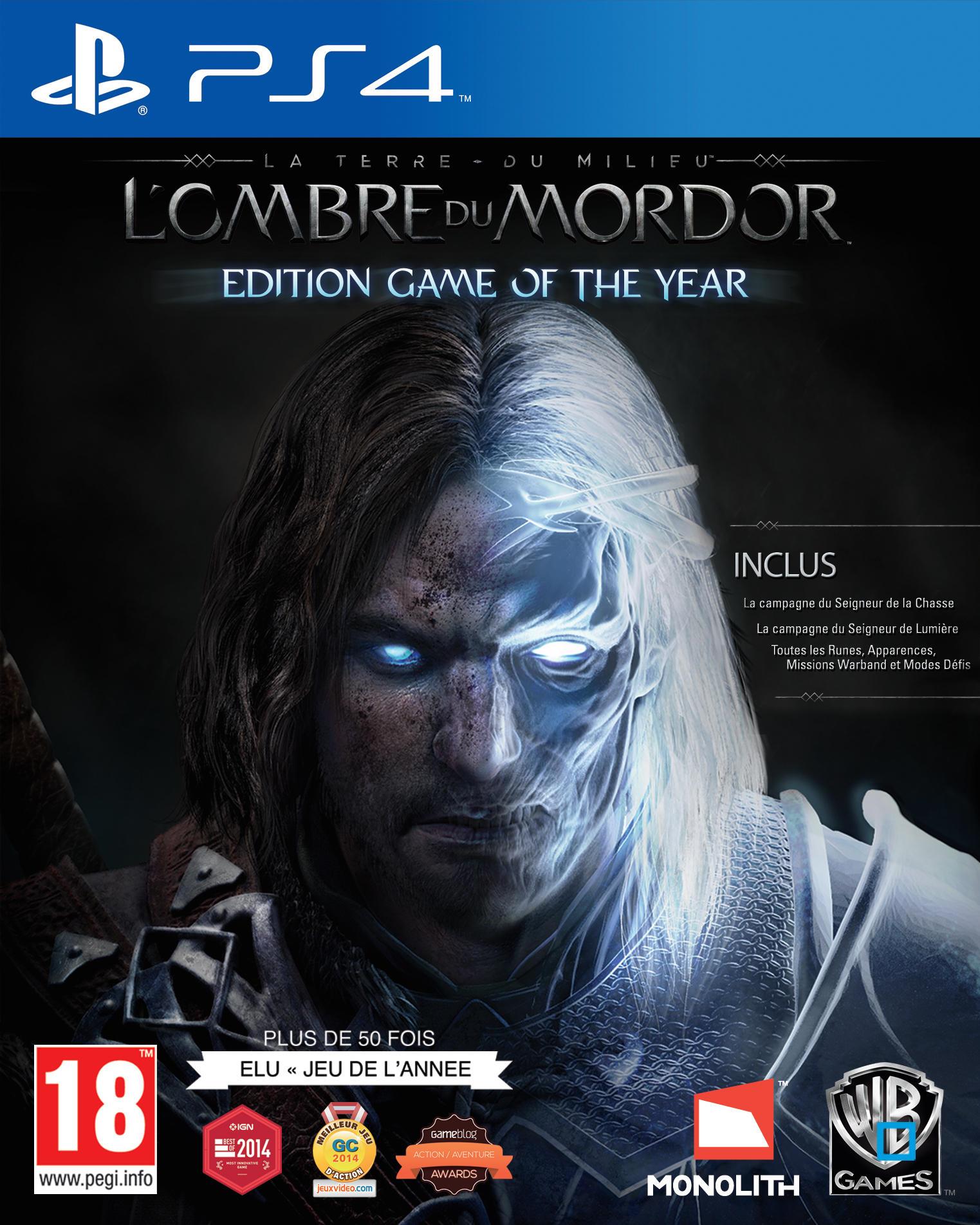 La Terre du Milieu : L'ombre du Mordor Game of the Year Edition