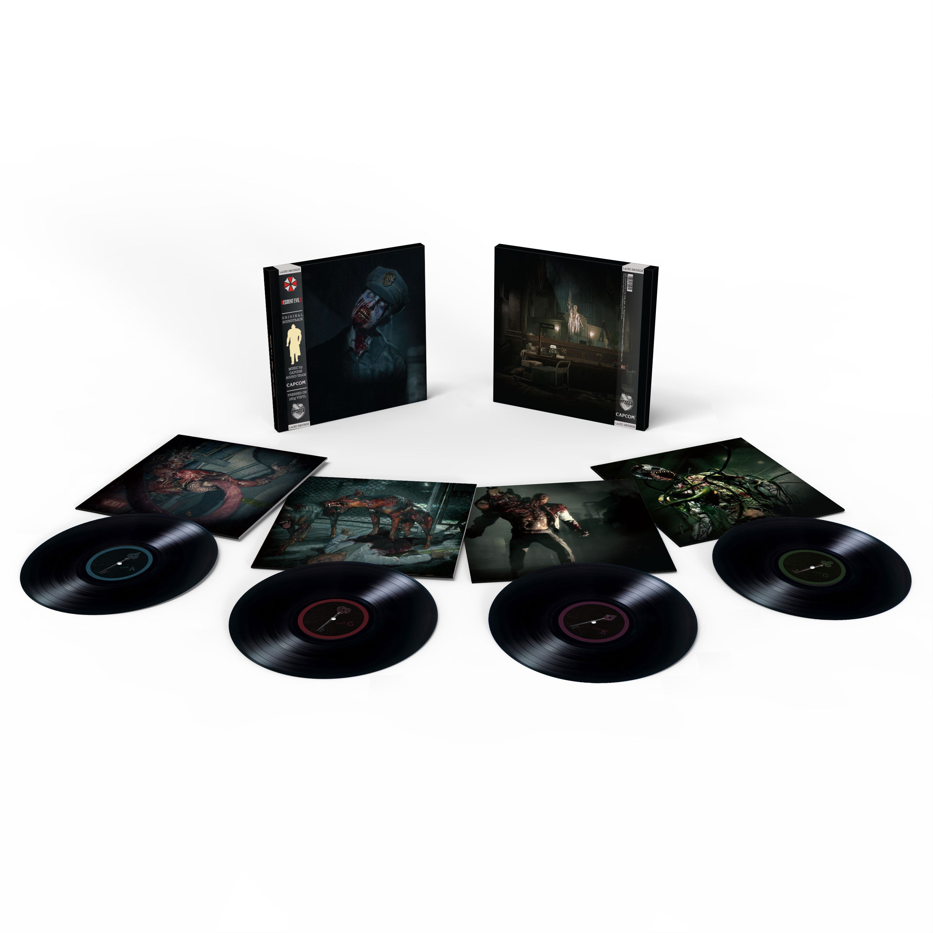 Resident Evil 2 (2019) Original Soundtrack - 4-LP Black Vinyl - flash vidéo