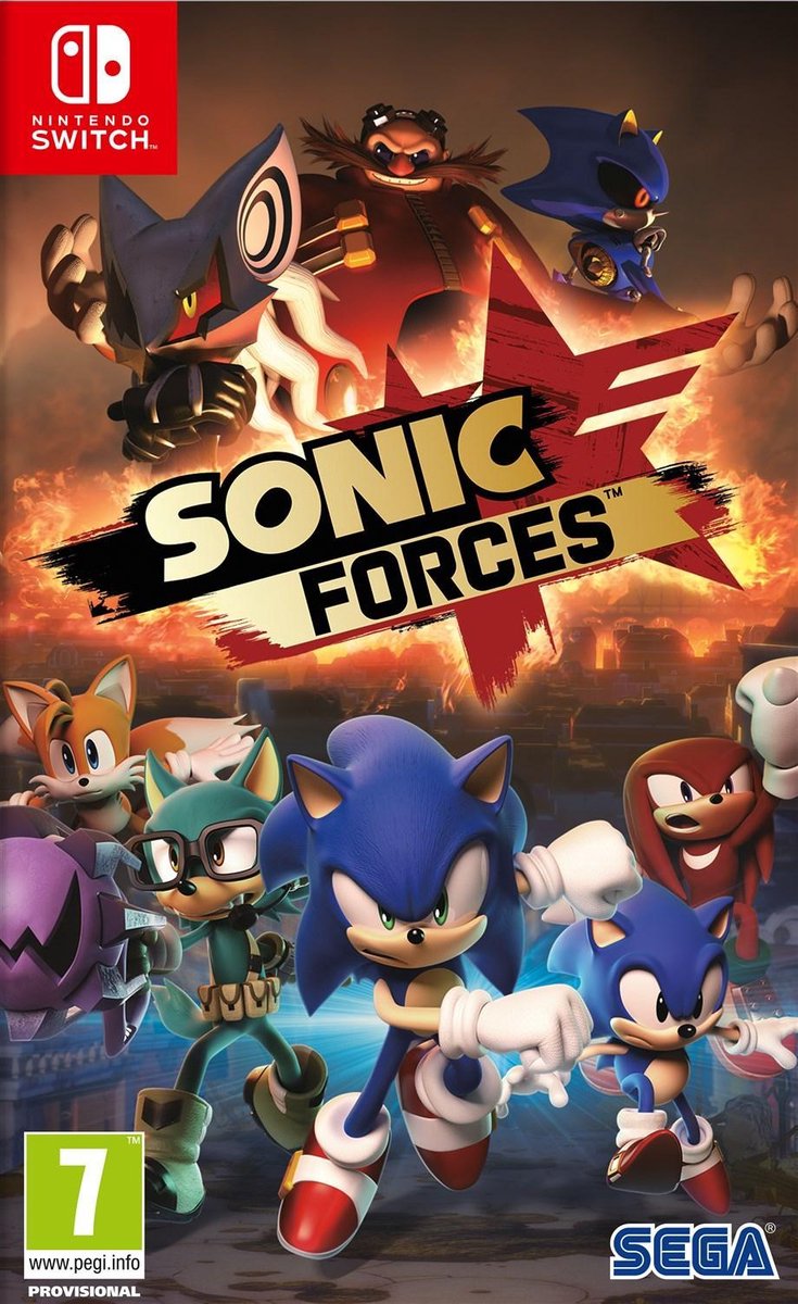 Sonic Forces (Code-in-a-box)Digital - flash vidéo