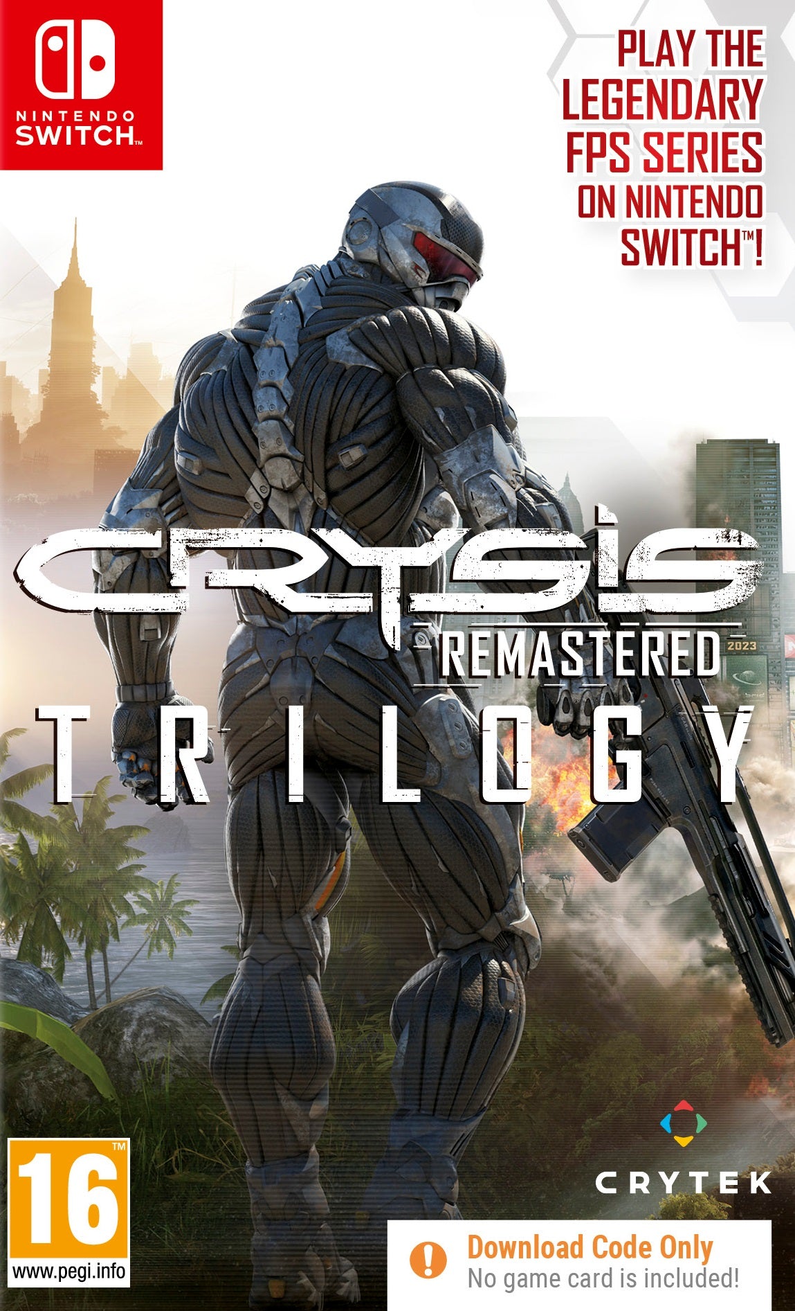 Crysis Remastered Trilogy (Code-in-a-box) - flash vidéo