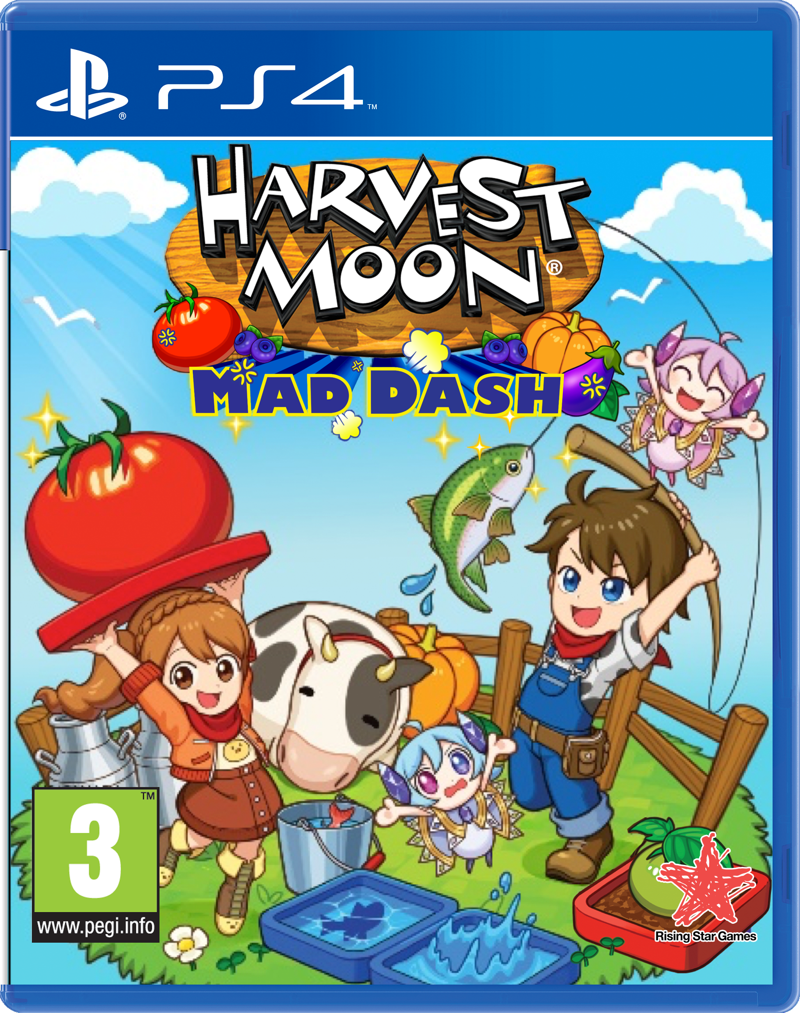 Harvest Moon - Mad Dash - flash vidéo