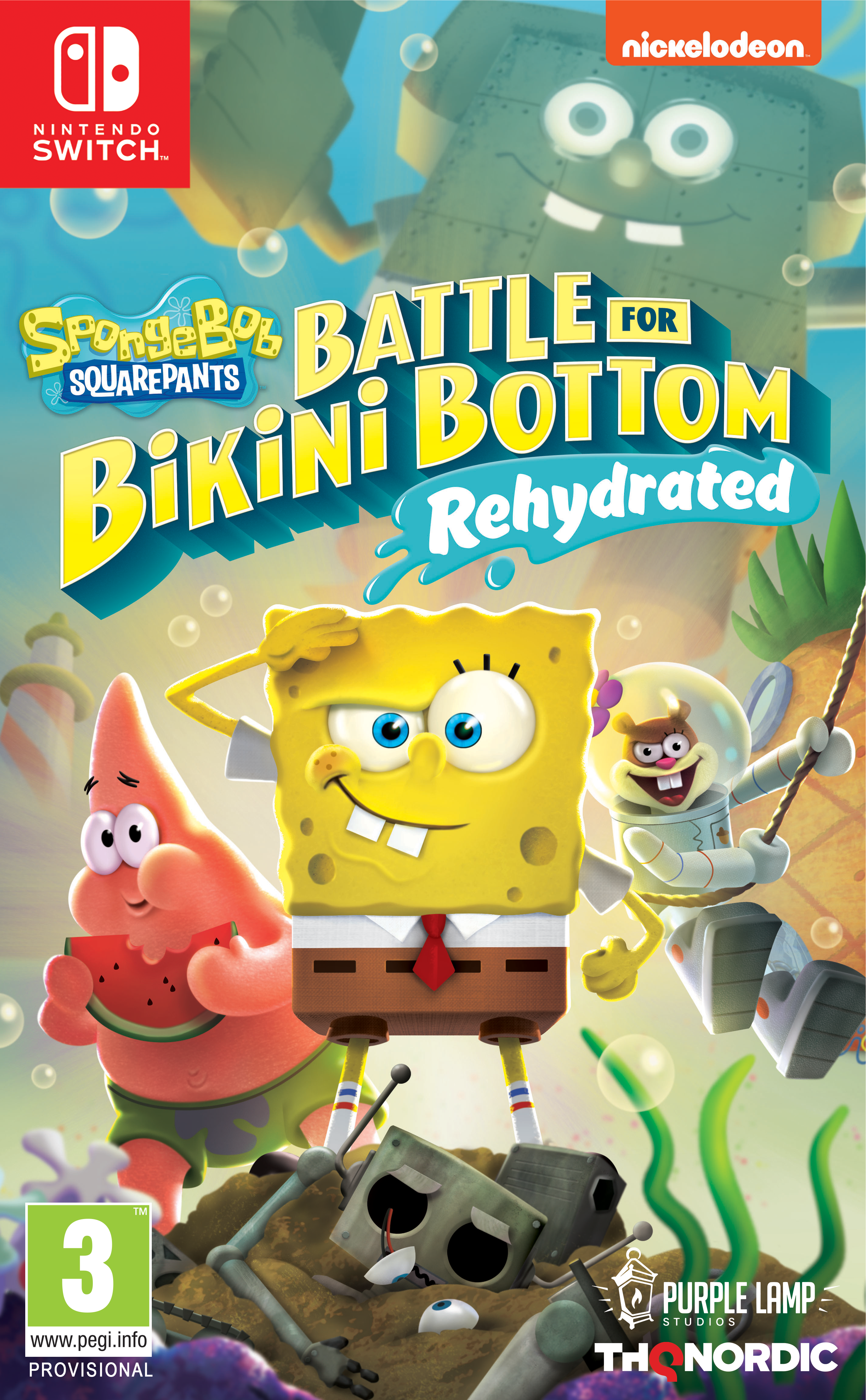 Spongebob SquarePants: Battle for Bikini Bottom - Rehydrated - flash vidéo