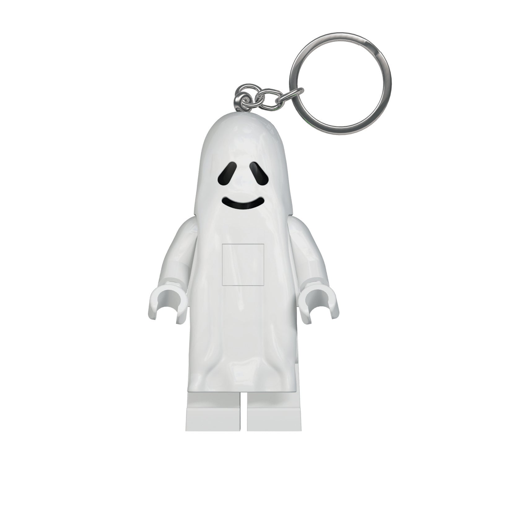 Porte-clés LED Lego mini figurine Ghost - flash vidéo