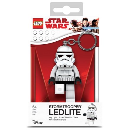 Porte-clés LED Lego Star Wars mini figurine Stormtrooper - flash vidéo
