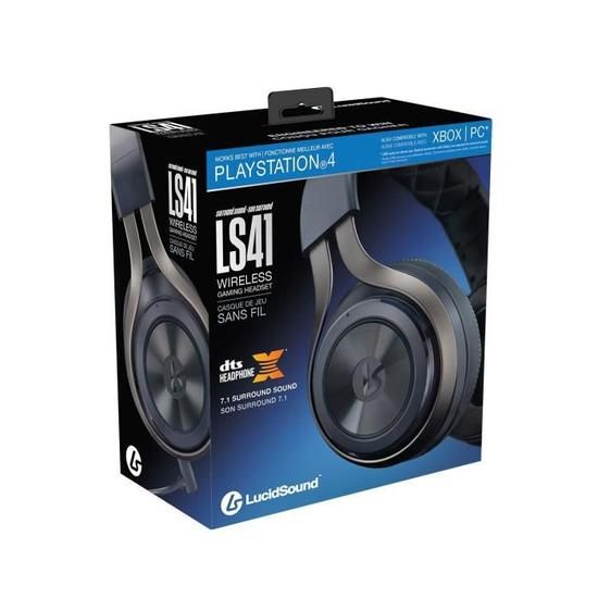 Lucidsound - LS41 Casque Gaming Sans-Fil Anthracite - flash vidéo