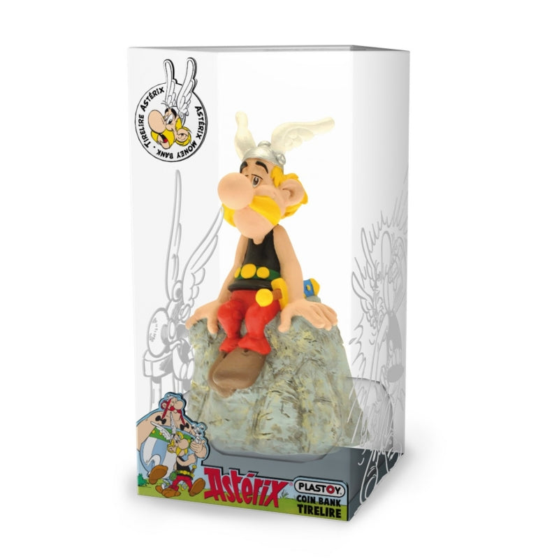 Plastoy - Tirelire - Astérix sur le Rocher - flash vidéo