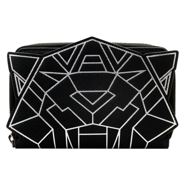 Loungefly: Marvel Black Panther Wakanda Forever Zip Around Wallet - flash vidéo