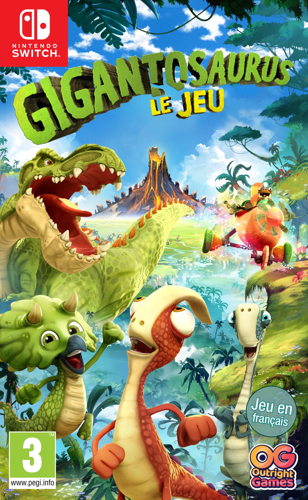 Gigantosaurus The Game - flash vidéo