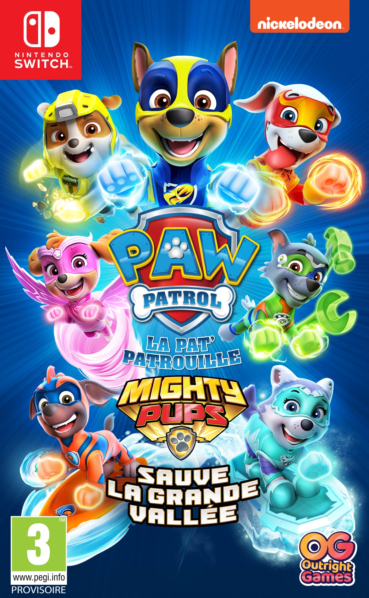 La Pat' Patrouille Mighty Pups Sauve la Grande Vallée - flash vidéo
