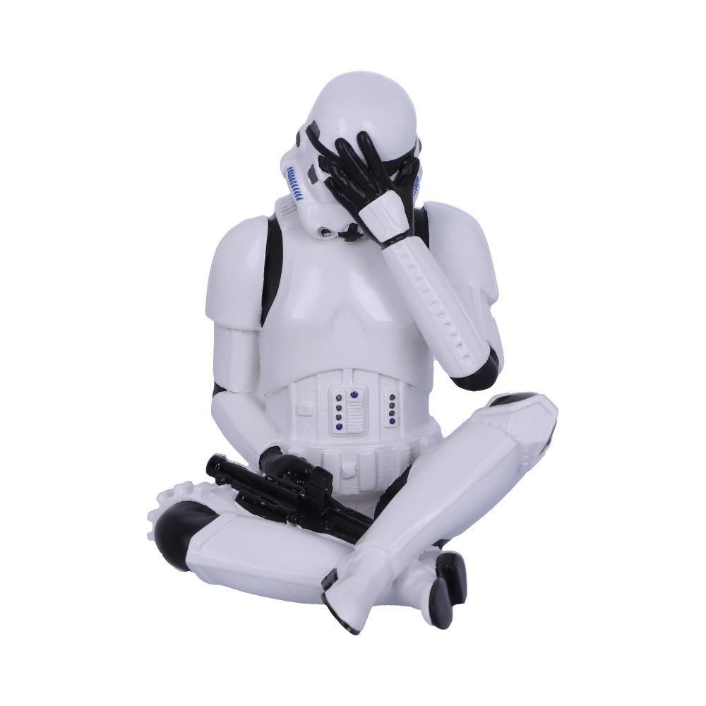 Stormtrooper Cache Yeux Figurine 10cm - flash vidéo