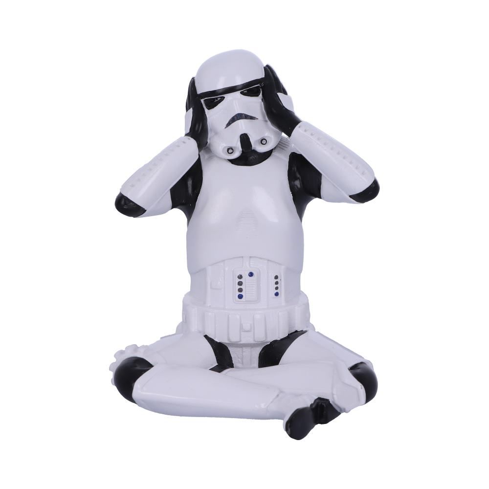 Stormtrooper Bouche Oreille Figurine 10 cm - flash vidéo