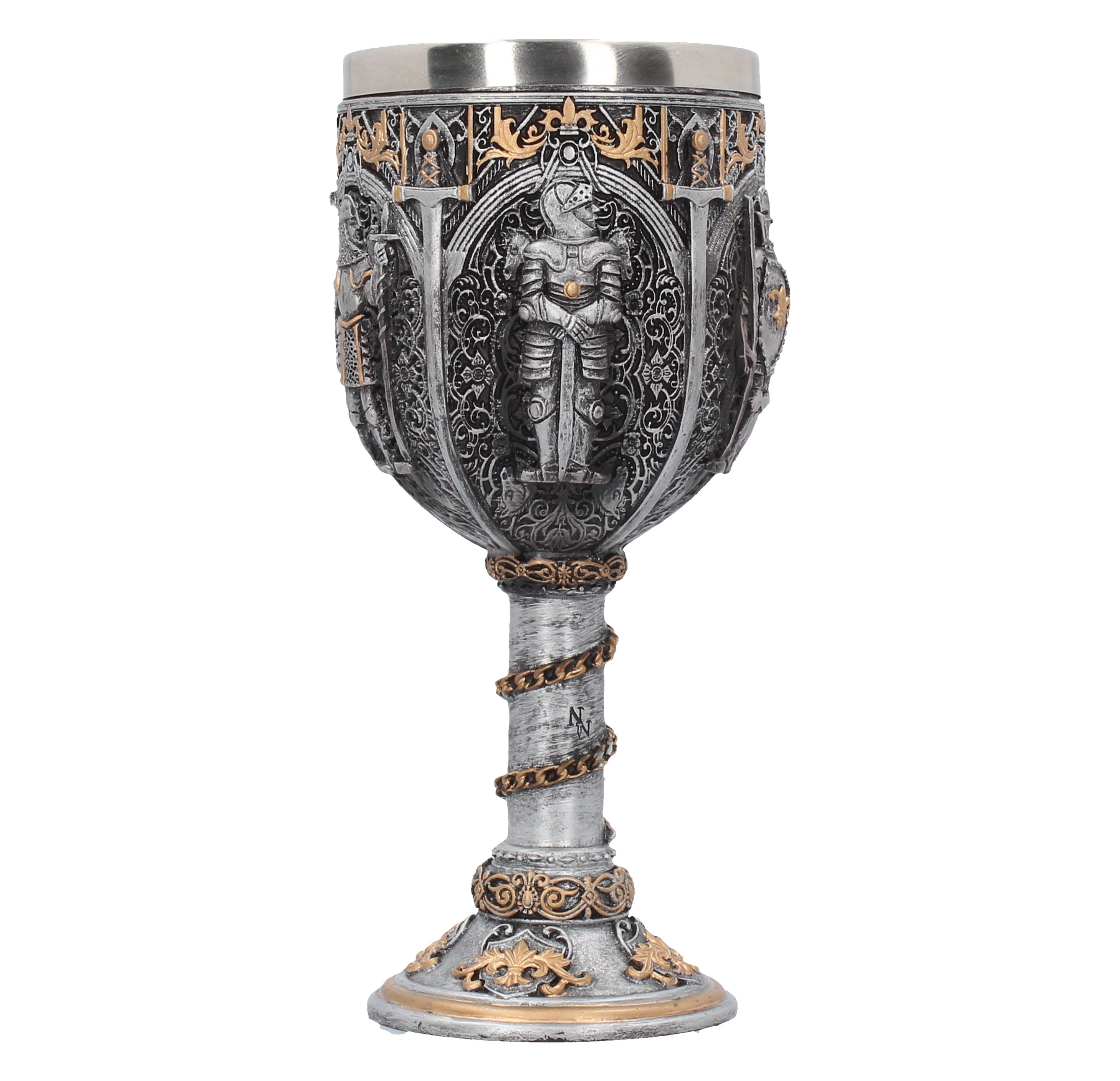 Medieval Knight Goblet 17.5cm - flash vidéo