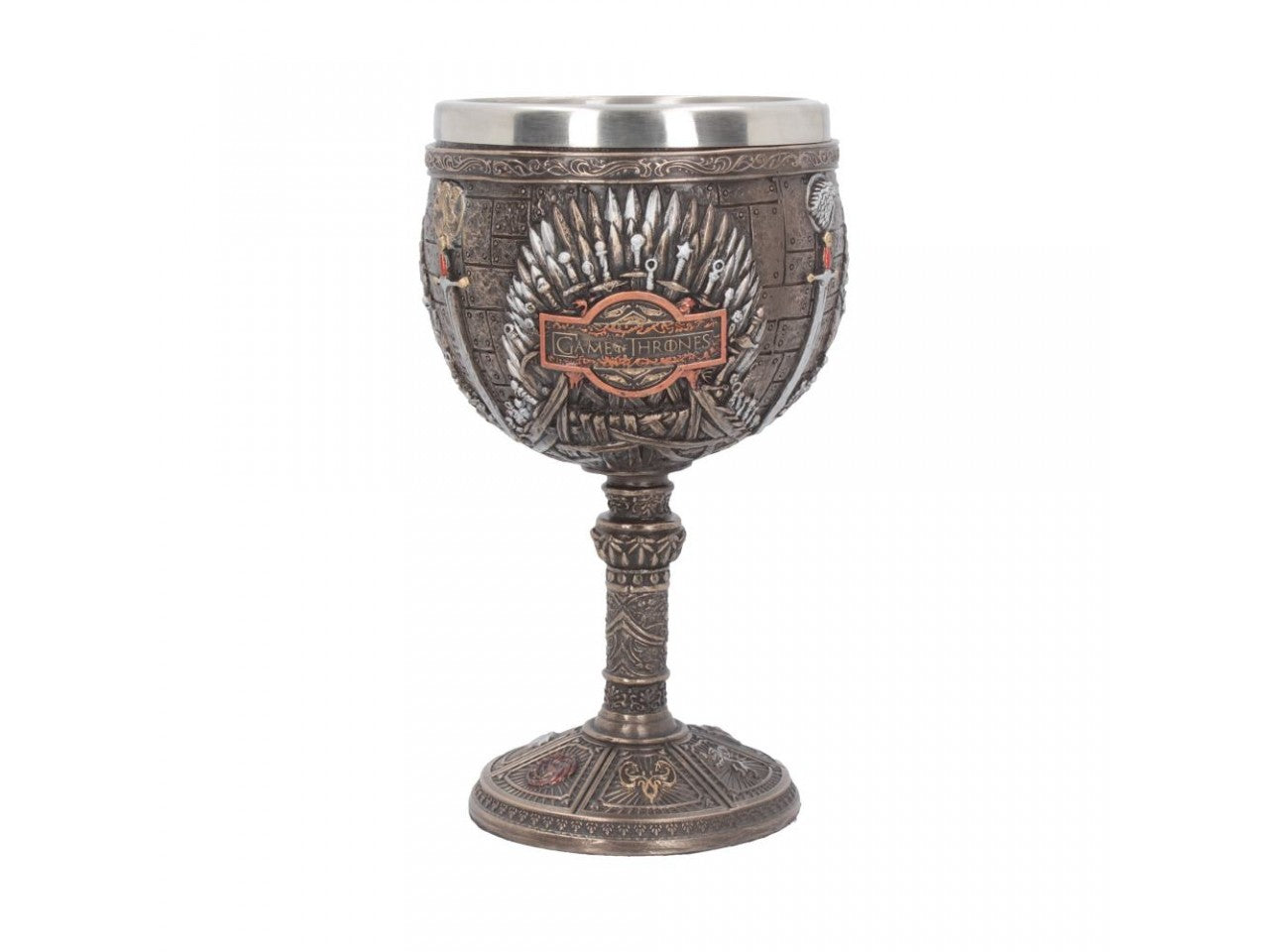Game of Thrones - Iron Throne Chalice 17cm - flash vidéo