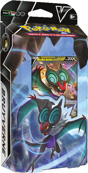 Pokémon JCC - Deck Combat-V Rayquaza-V / Bruyverne-V (1x deck aléatoire) - flash vidéo