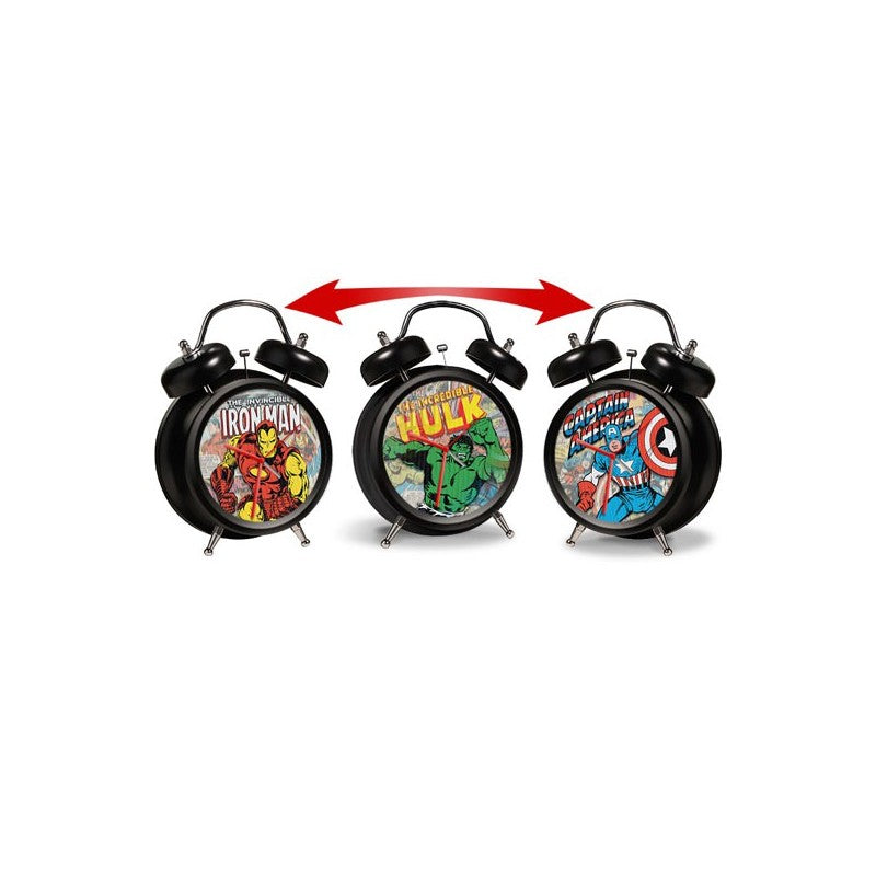 § Marvel Comics - Lenticular Alarm Clock - flash vidéo