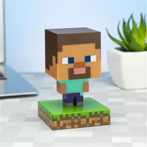 Minecraft - Lampe Icon Steve - flash vidéo