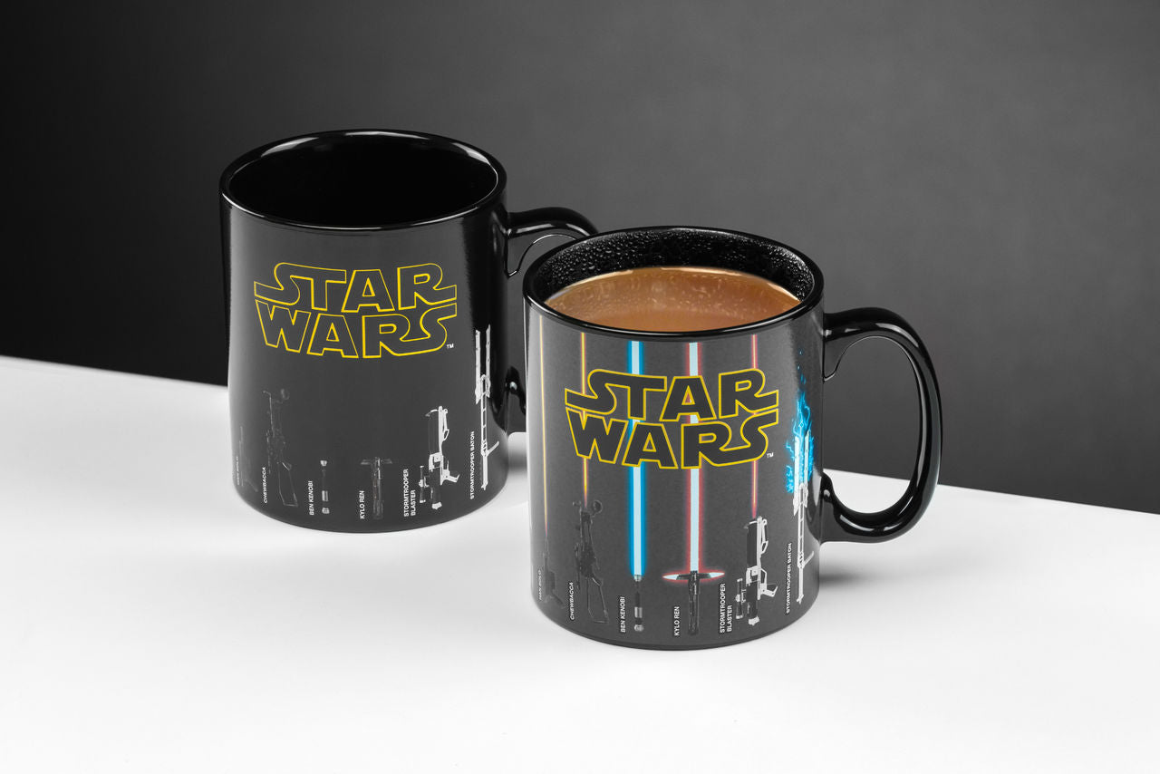 Star Wars - Sabre Laser Mug Thermoréactif XL - flash vidéo