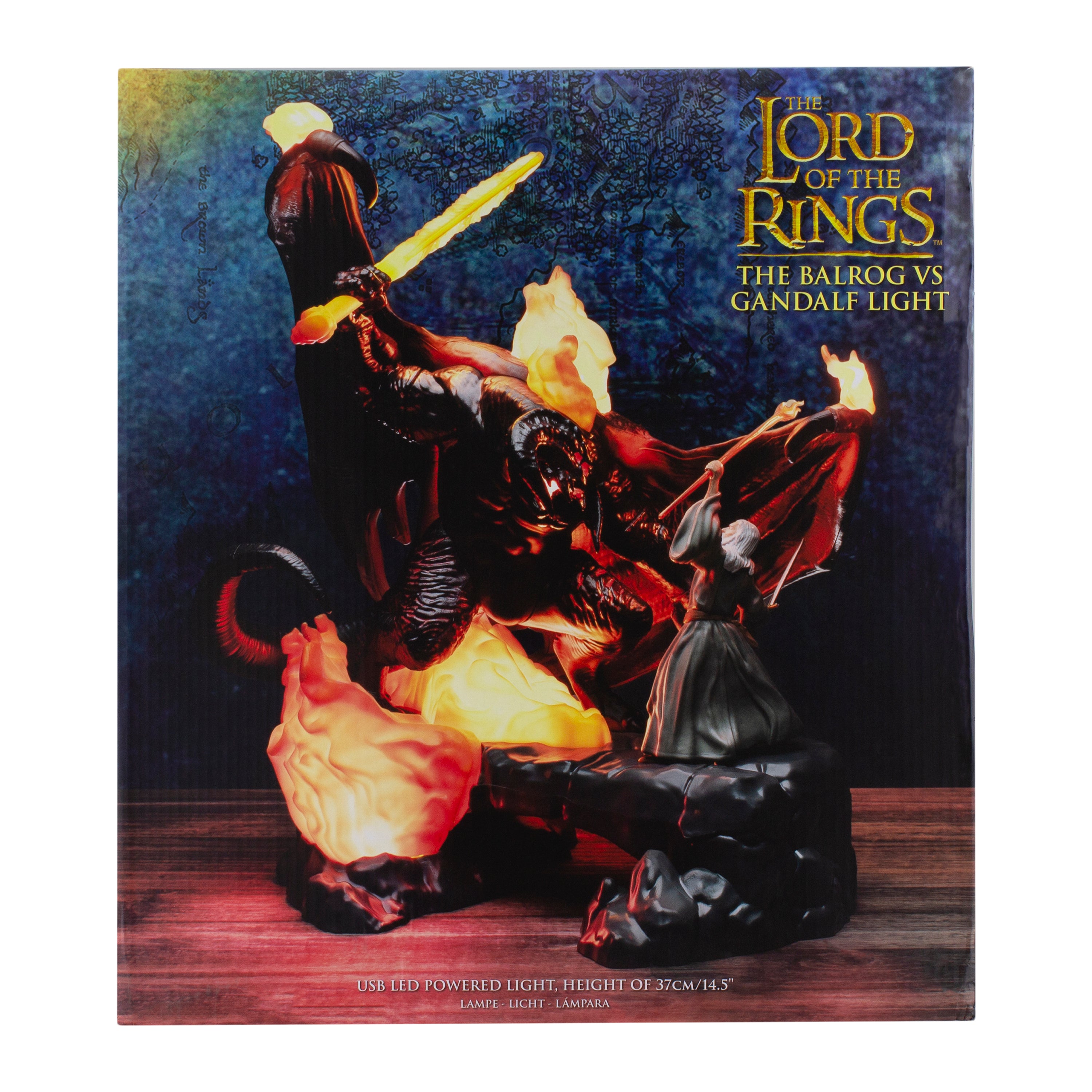 Le Seigneur des Anneaux - Lampe LED USB Balrog - flash vidéo
