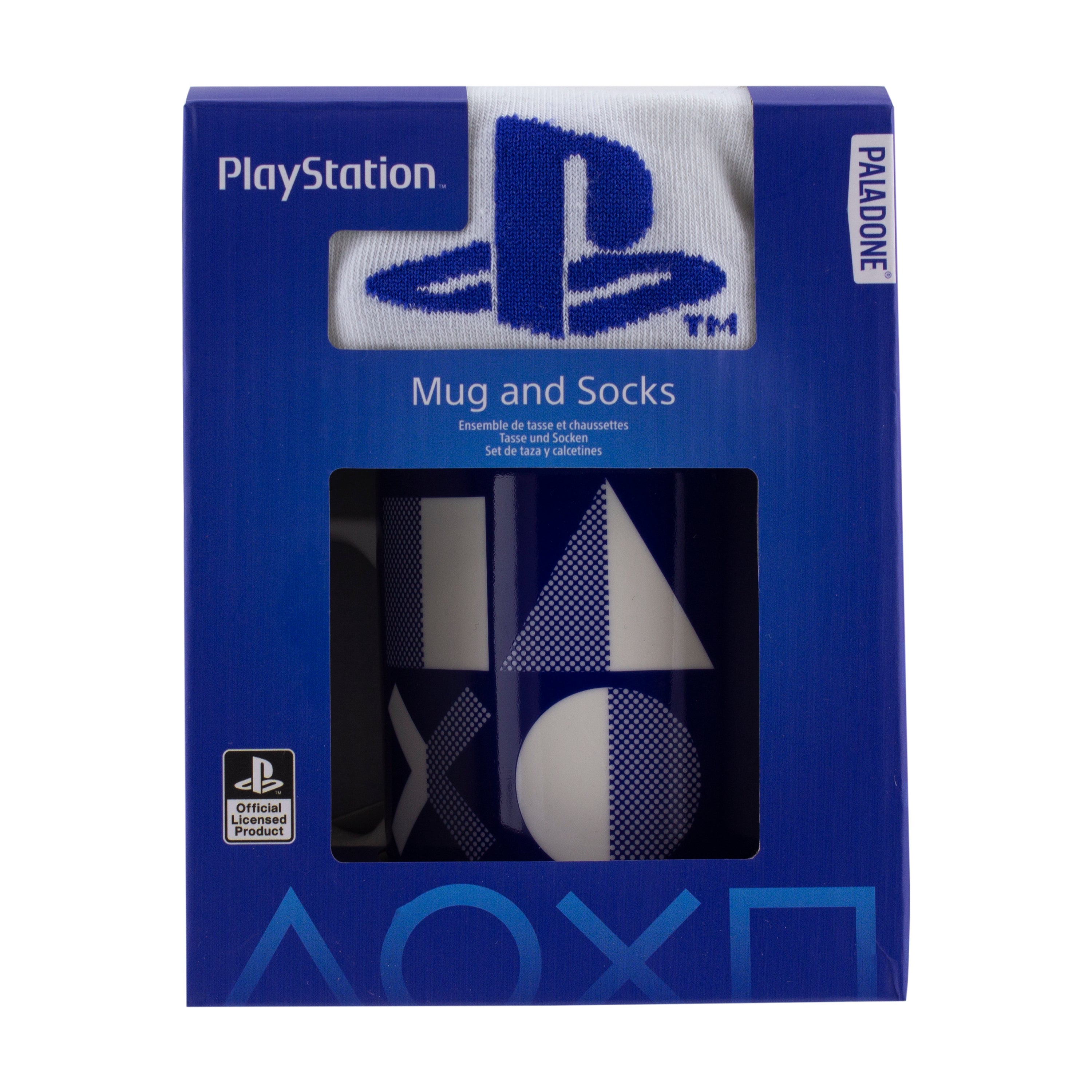 PlayStation - Coffret cadeau tasse et chaussettes - flash vidéo