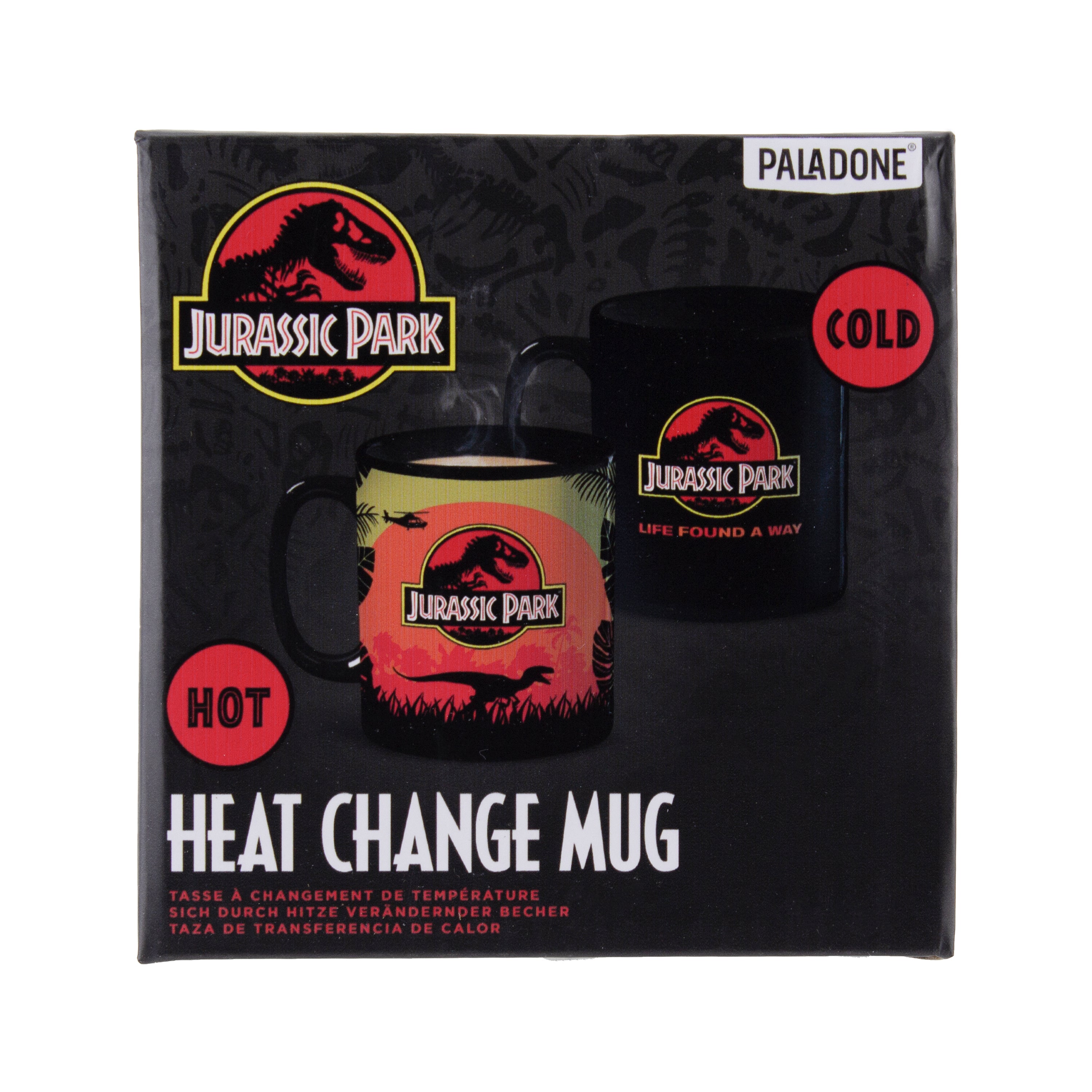 Jurassic Park - Mug thermoréactif "Life Found a Way" - flash vidéo