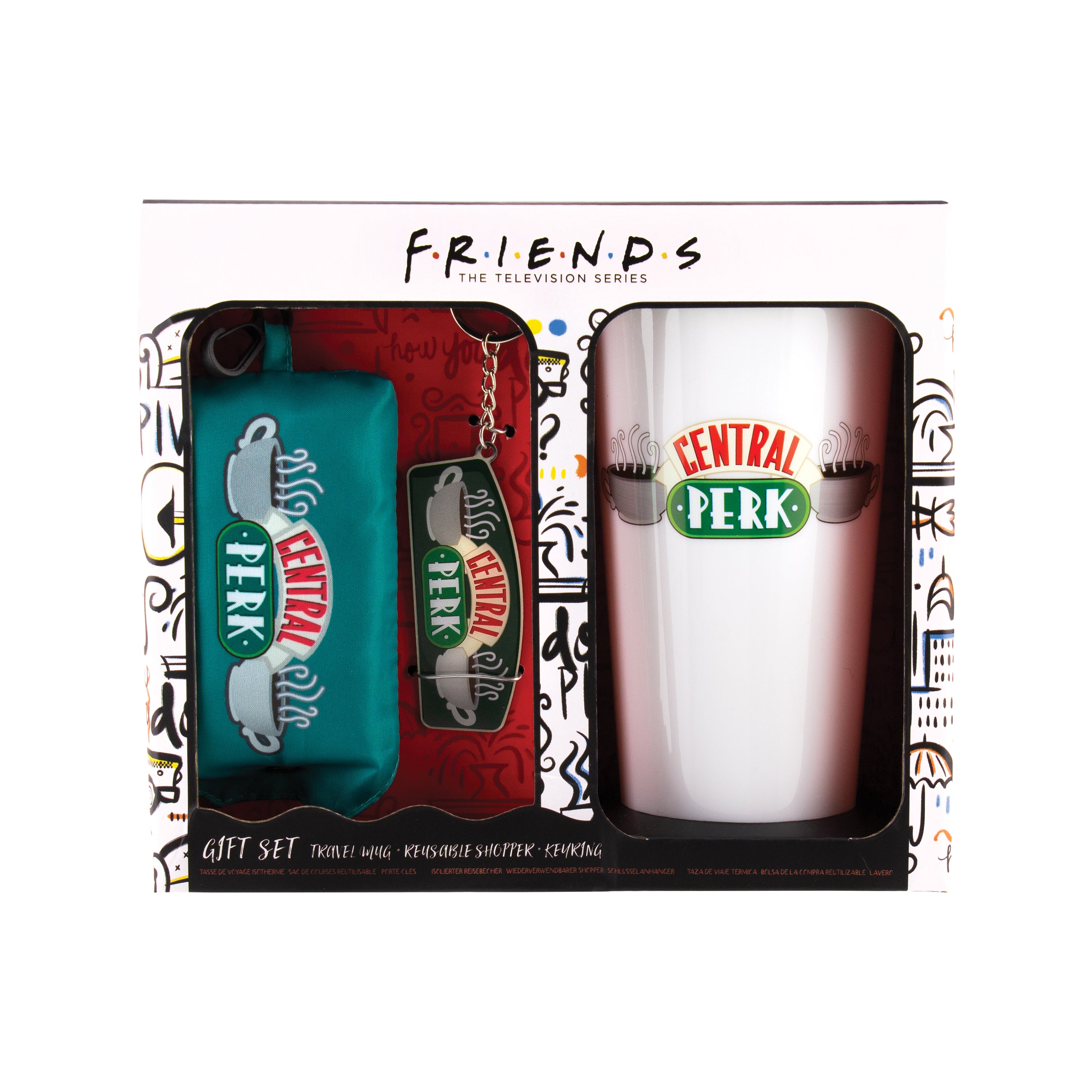 Friends - Coffret cadeau en déplacement Central Perk - flash vidéo
