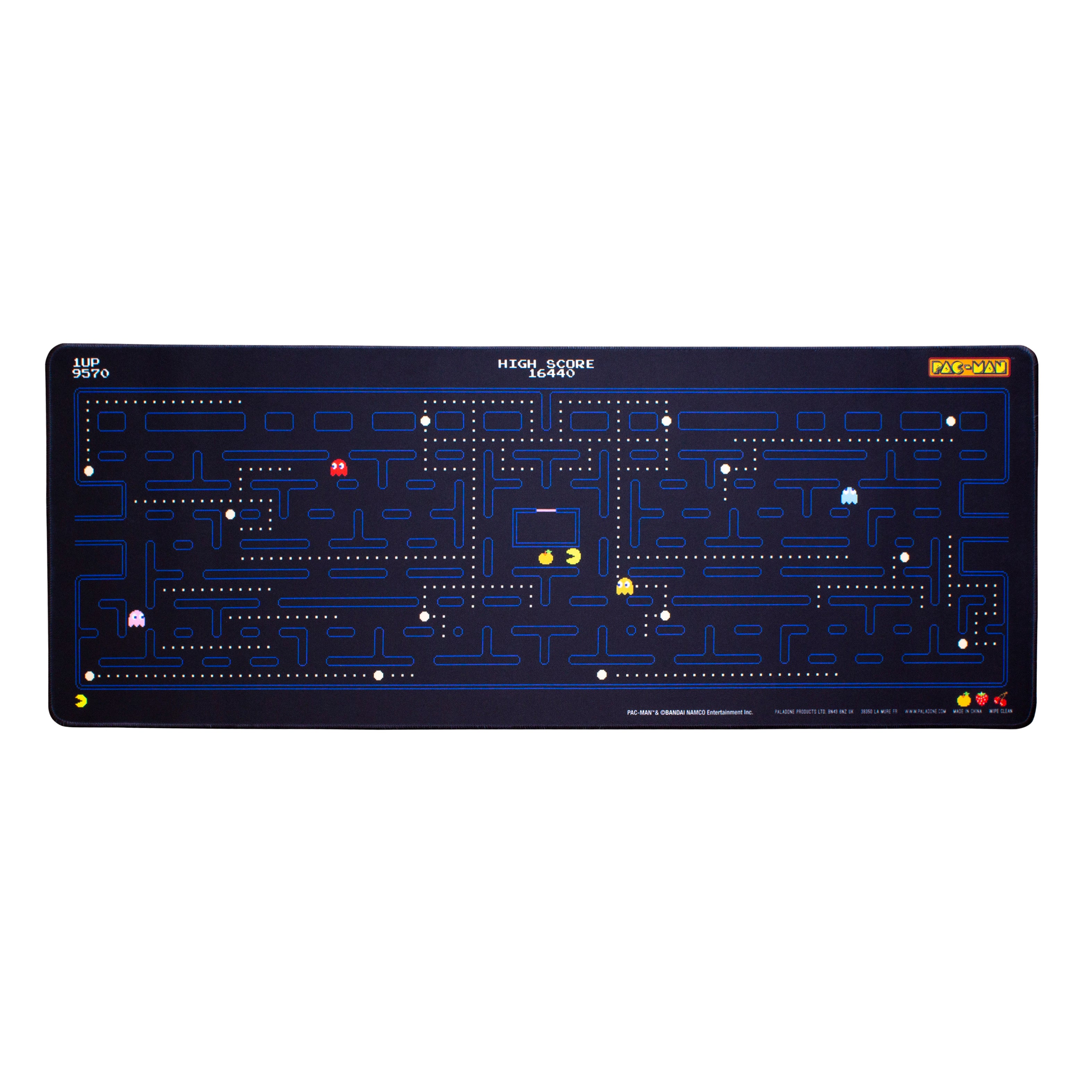 Pac-Man - Tapis de bureau sous-main Niveau de Pac-Man - flash vidéo