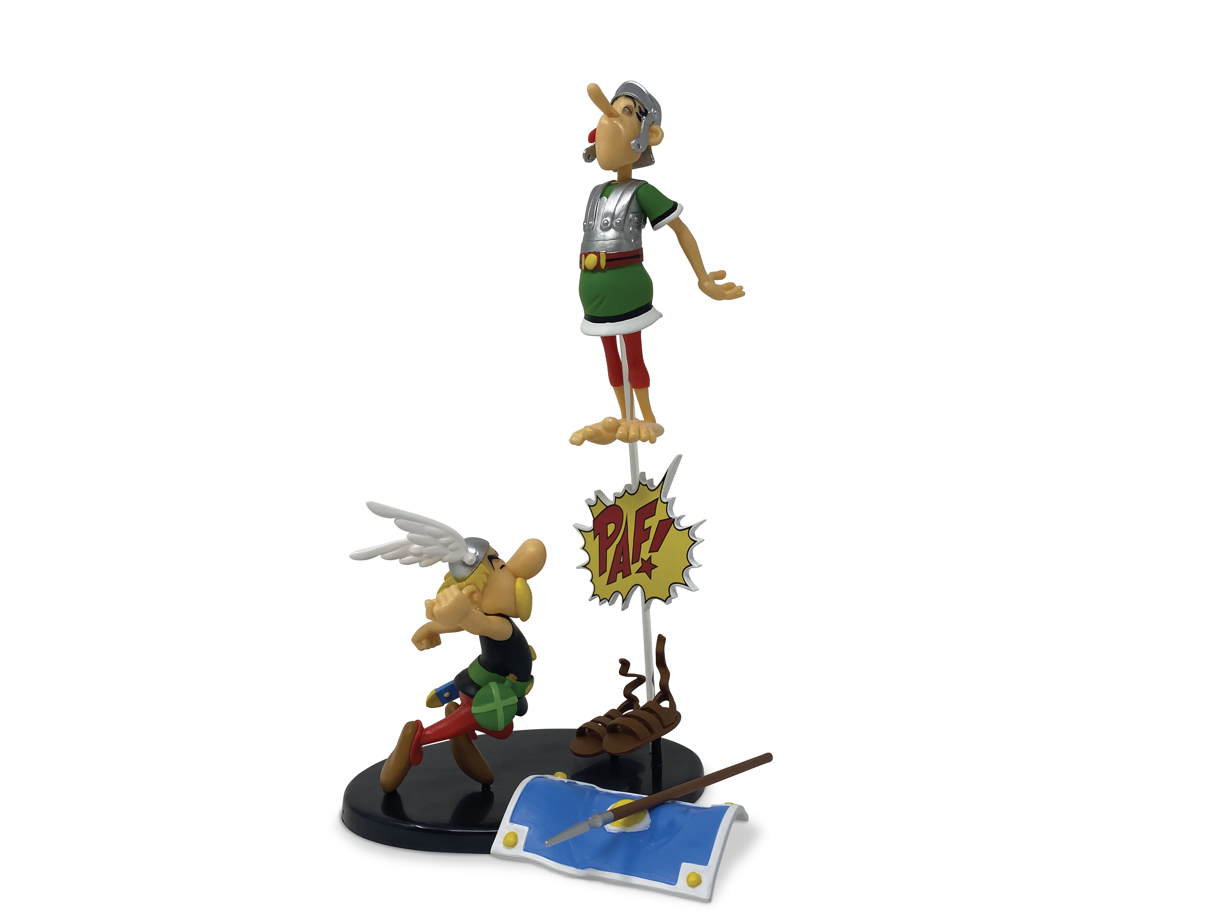 Plastoy - Figurine Asterix Paf - flash vidéo