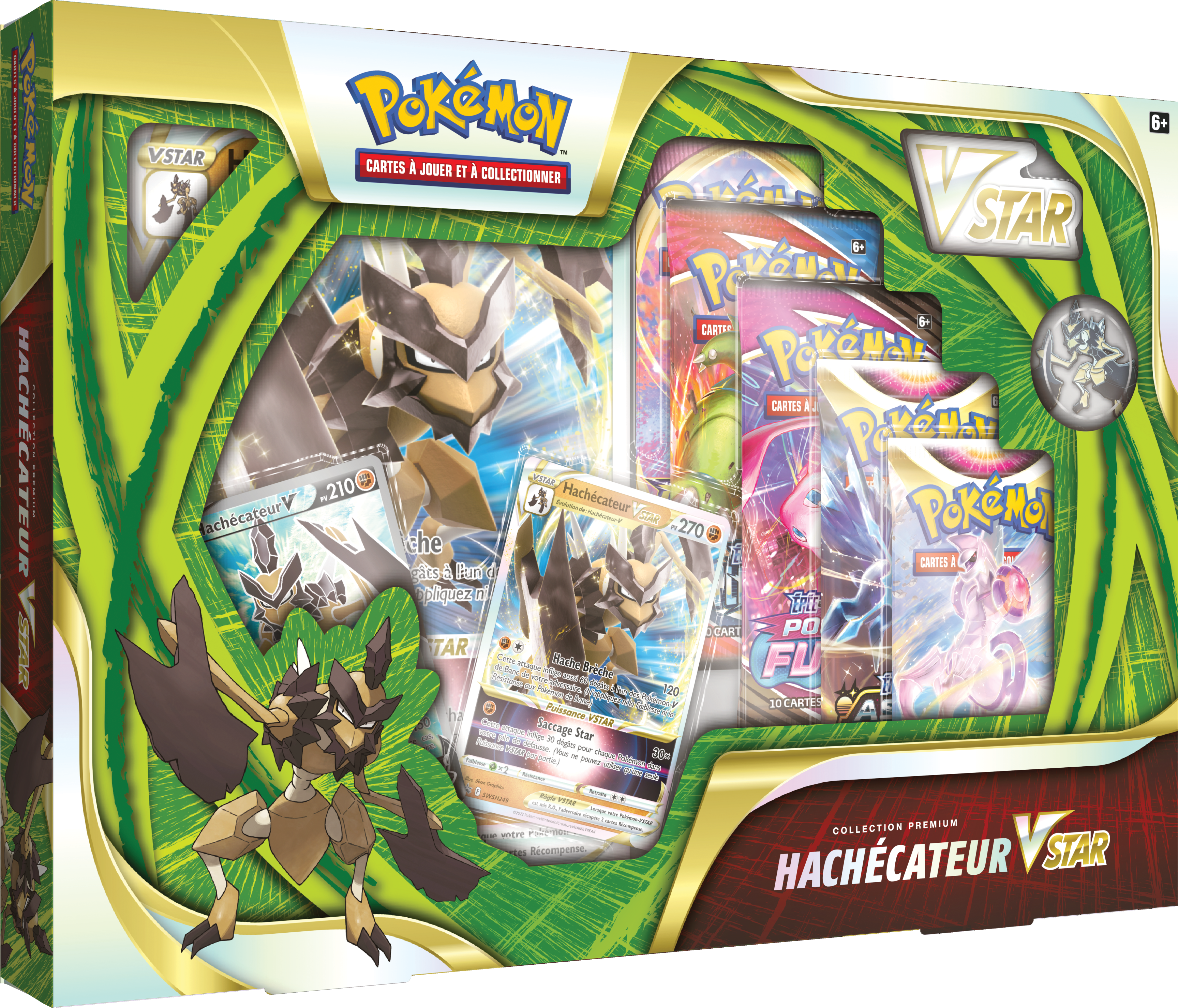 Pokémon JCC - Collection Premium Hachécateur-VSTAR - flash vidéo