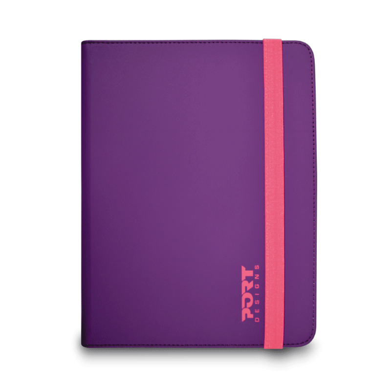 Port Designs Noumea 7/8" Tablet Universal Protective Case Purple - flash vidéo